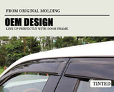 4 PCS Weather shields Weathershields Sun Visors for Nissan X-TRAIL T33 2023-2024